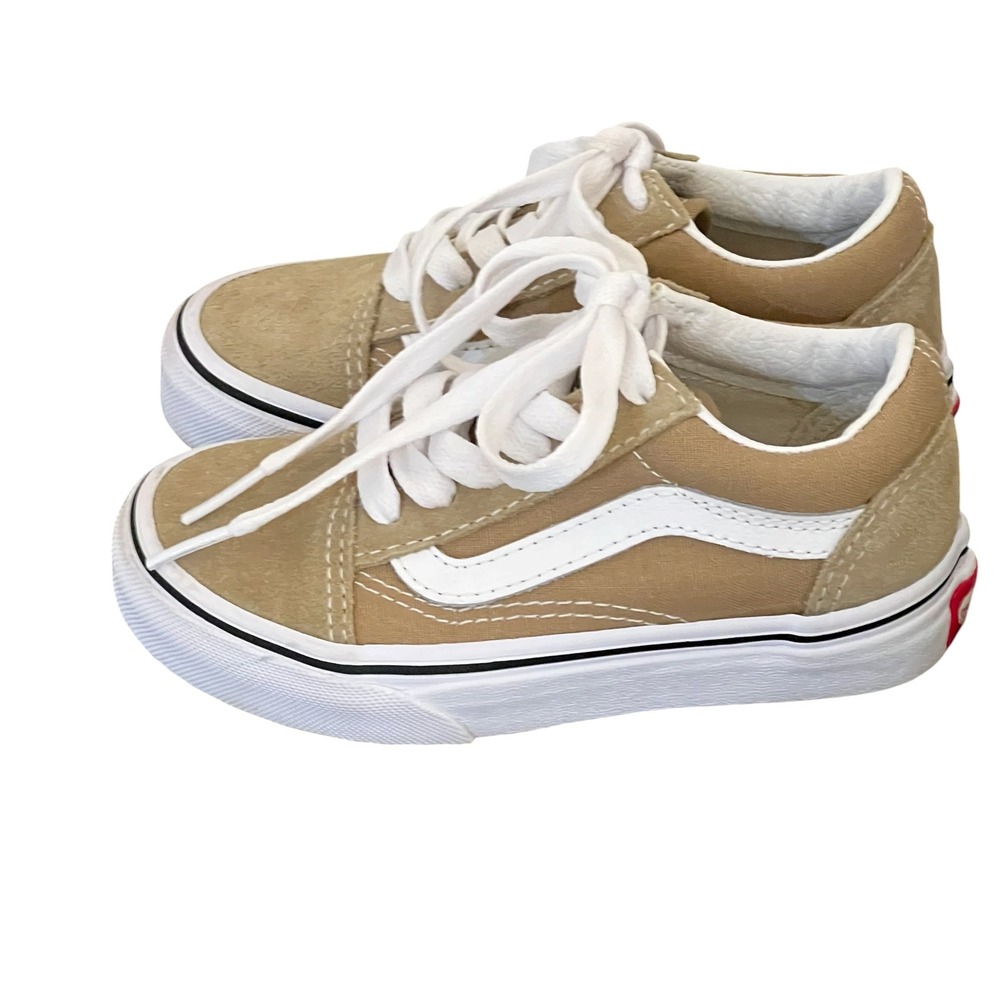 Vans Old Skool Kids Sneakers Suede Canvas Skate Shoes 10.5 US Kids 508357 - Picture 3 of 13